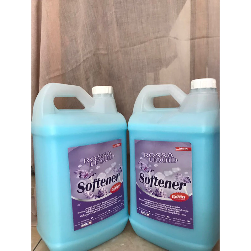 rossa softener pelembut dan pewangi pakaian isi 5 liter aroma laundry rossa softener pelembut dan pewangi pakaian isi 5 liter aroma laundry