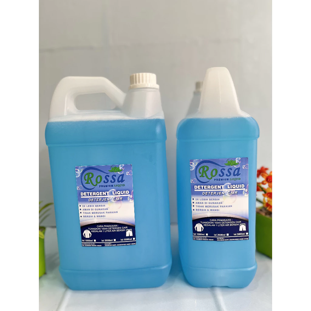 ROSSA Deterjen Cair Aroma Sakura 5 Liter ROSSA Deterjen Cair Aroma Sakura 5 Liter